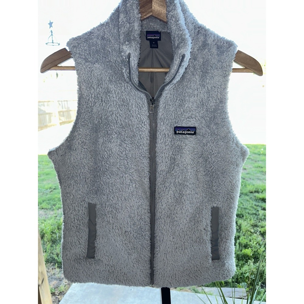Patagonia Women's Los Gatos Fleece Vest Medium Gray